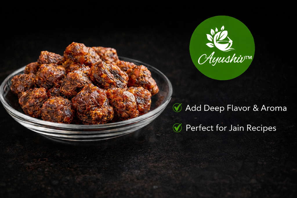 Ayushiv Hing Dali (Asafoetida) | Ferula Asafoetida Resin | Pure, Strong & Highly Potent | Hing Spl